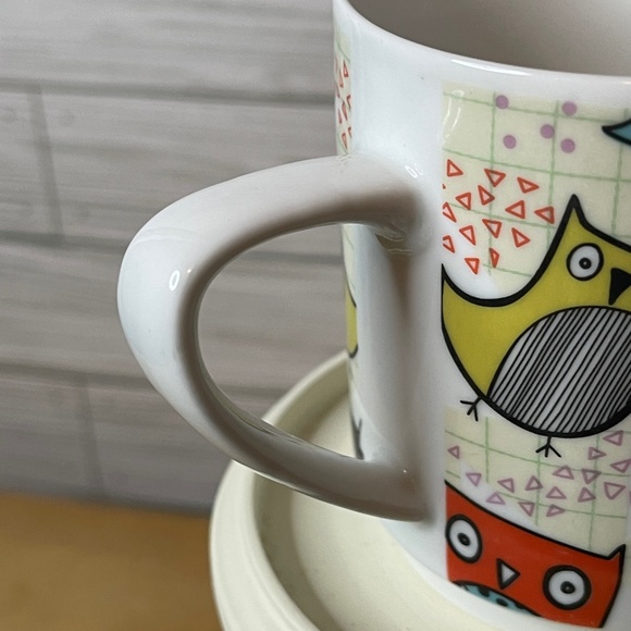 Owls by Creative Tops Ltd. Multicolor Owl Coffee Mug - Picture 5 of 7